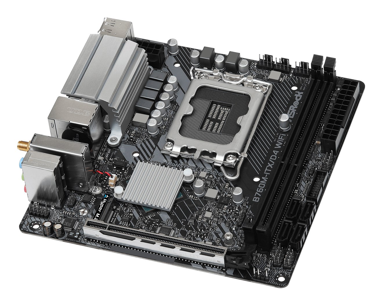 Asrock B760M-ITX/D4 WiFi Intel B760 LGA 1700 mini ITX Asrock B760M-ITX/D4 WiFi Intel B760 LGA 1700 mini ITX