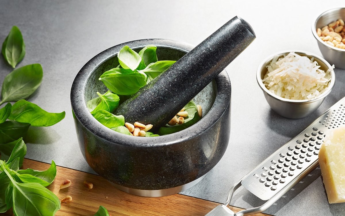 GEFU 35300 mortar/pestle Black, Stainless steel Granite, Stainless steel GEFU 35300 mortar/pestle Black, Stainless steel Granite, Stainless steel