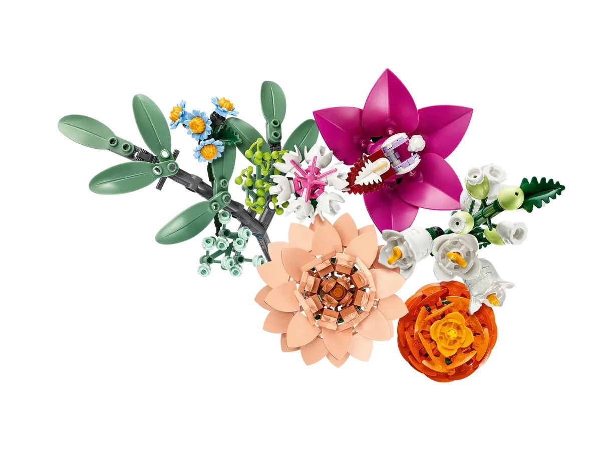 LEGO ICONS 10342 The Botanical Collection - Pretty Pink Flower Bouquet LEGO ICONS 10342 The Botanical Collection - Pretty Pink Flower Bouquet