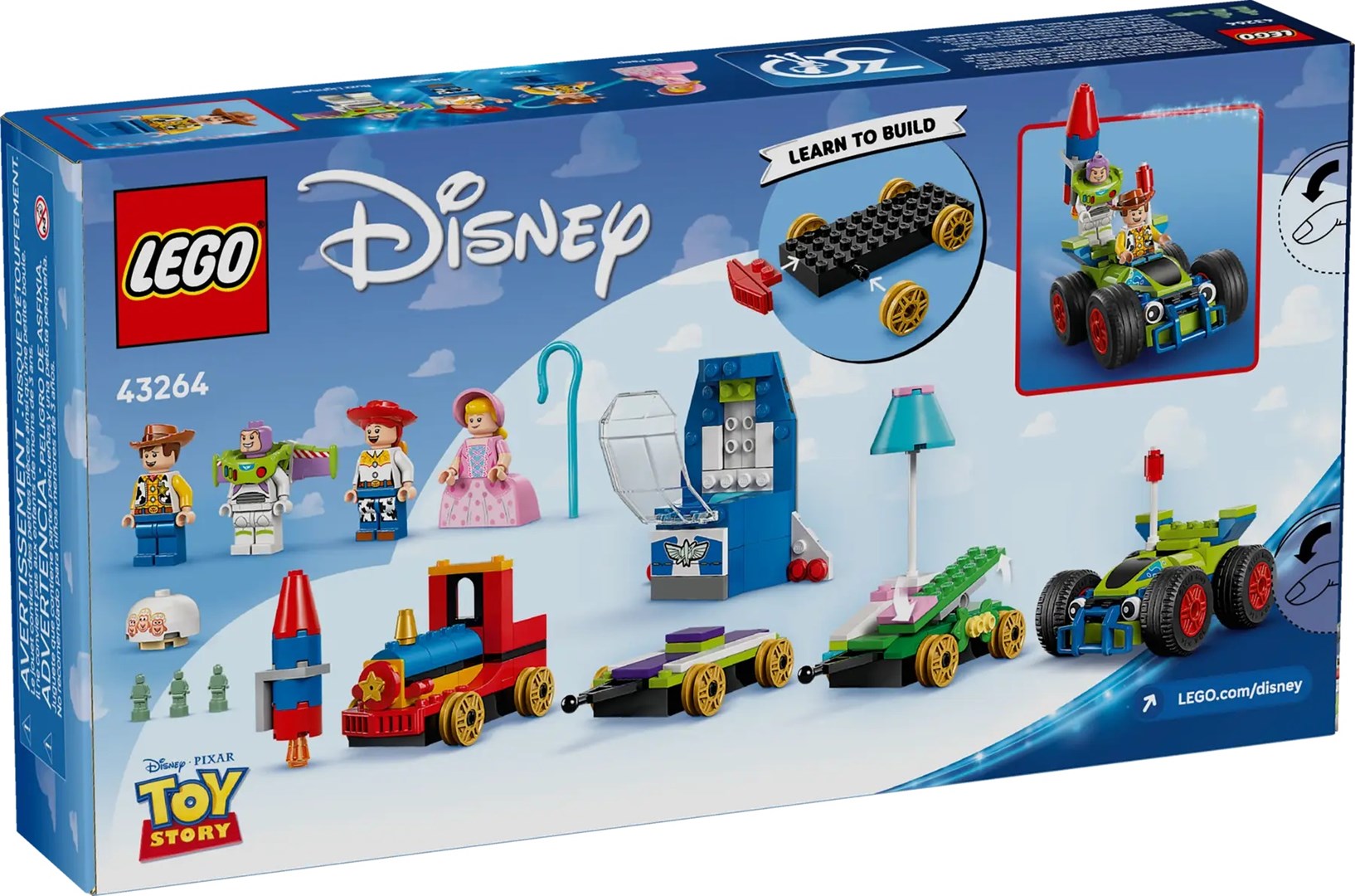 LEGO DISNEY 43264 Toy Story - Celebration Train and RC Car LEGO DISNEY 43264 Toy Story - Celebration Train and RC Car