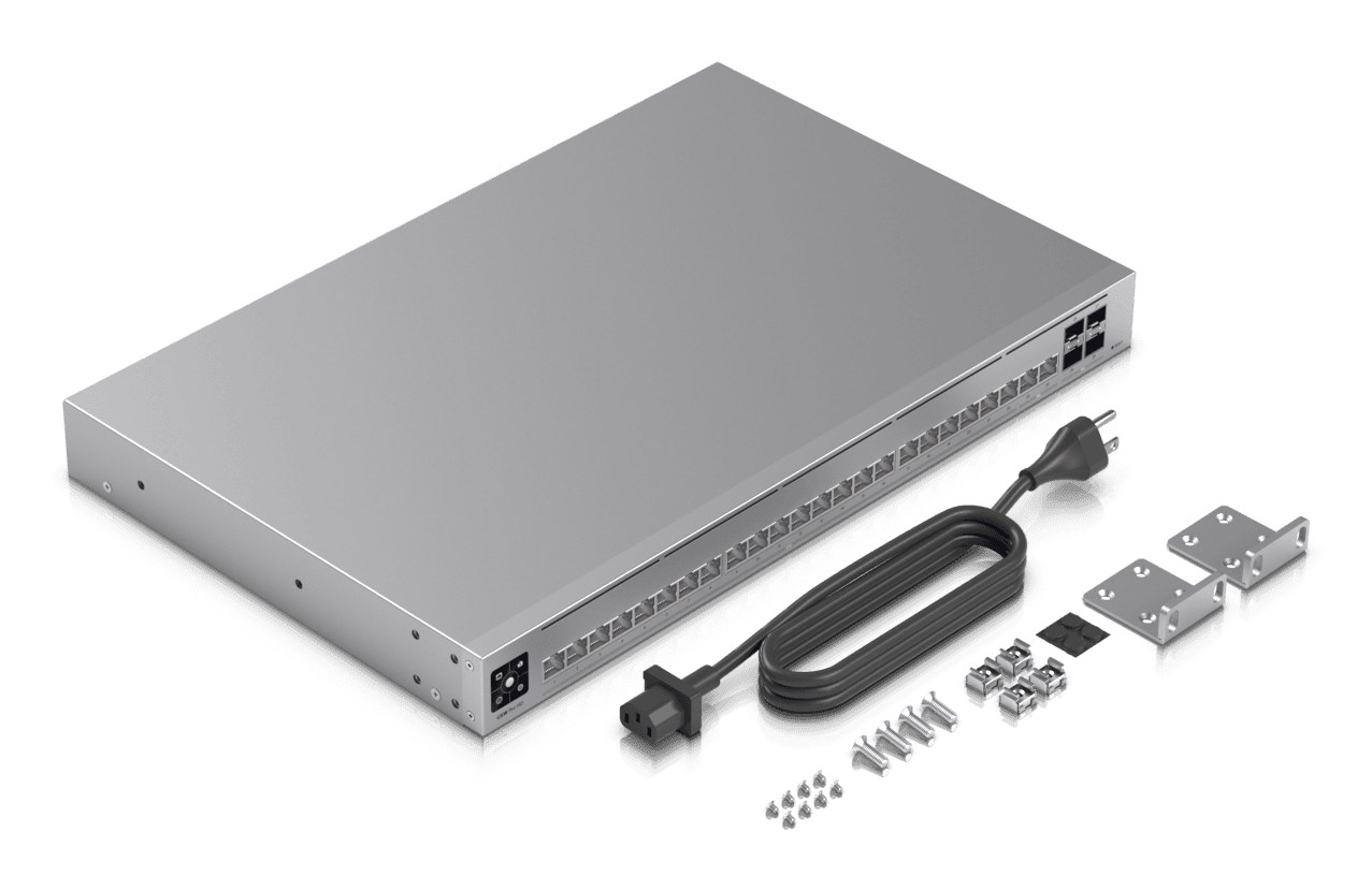 Ubiquiti UniFi Pro HD 24 Managed L2/L3 2.5G Ethernet (100/1000/2500) 1U Grey Ubiquiti UniFi Pro HD 24 Managed L2/L3 2.5G Ethernet (100/1000/2500) 1U Grey
