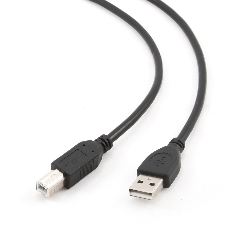 Gembird 4.5m USB 2.0 A/B M USB cable USB A USB B Black Gembird 4.5m USB 2.0 A/B M USB cable USB A USB B Black