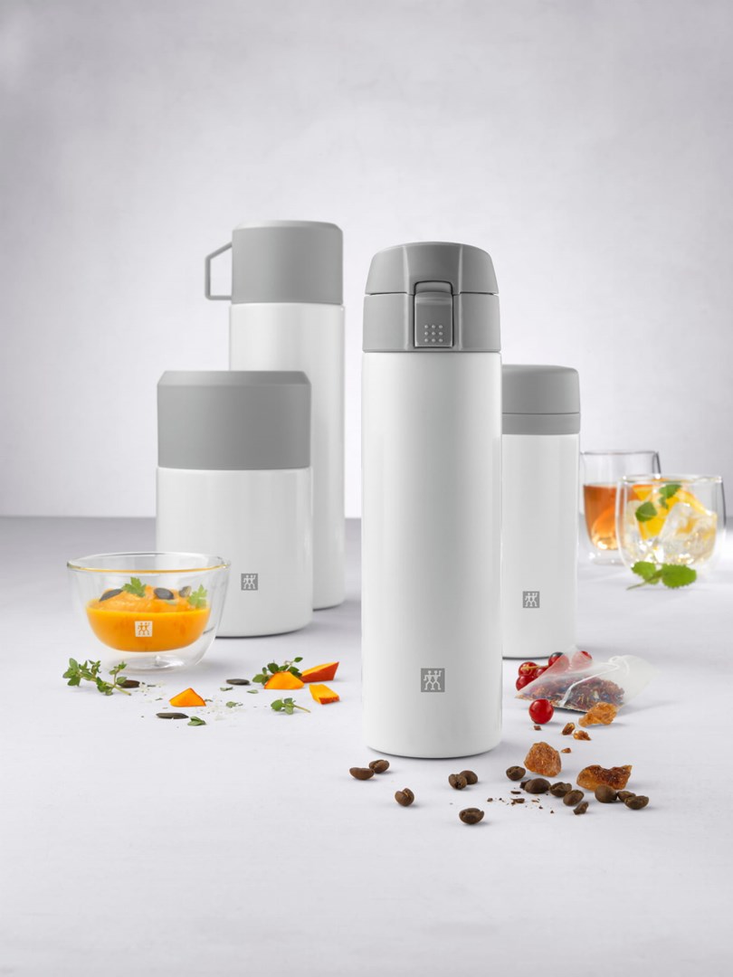 Thermo jug with a mug Zwilling Thermo 1 liter white Thermo jug with a mug Zwilling Thermo 1 liter white