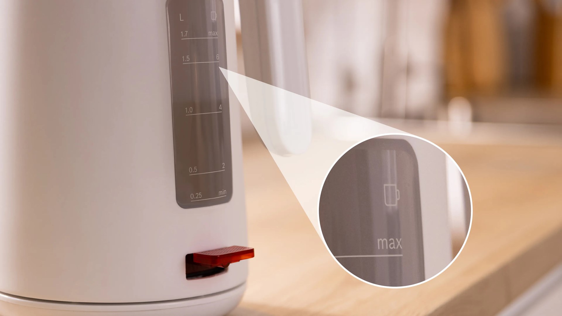 Bosch TWK2M161 electric kettle 1.7 L 2400 W White Bosch TWK2M161 electric kettle 1.7 L 2400 W White