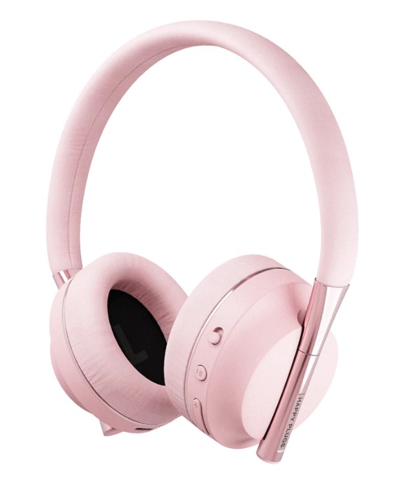 Happy Plugs PLAY Headset Wired & Wireless Head-band USB Type-C Bluetooth Pink gold Happy Plugs PLAY Headset Wired & Wireless Head-band USB Type-C Bluetooth Pink gold