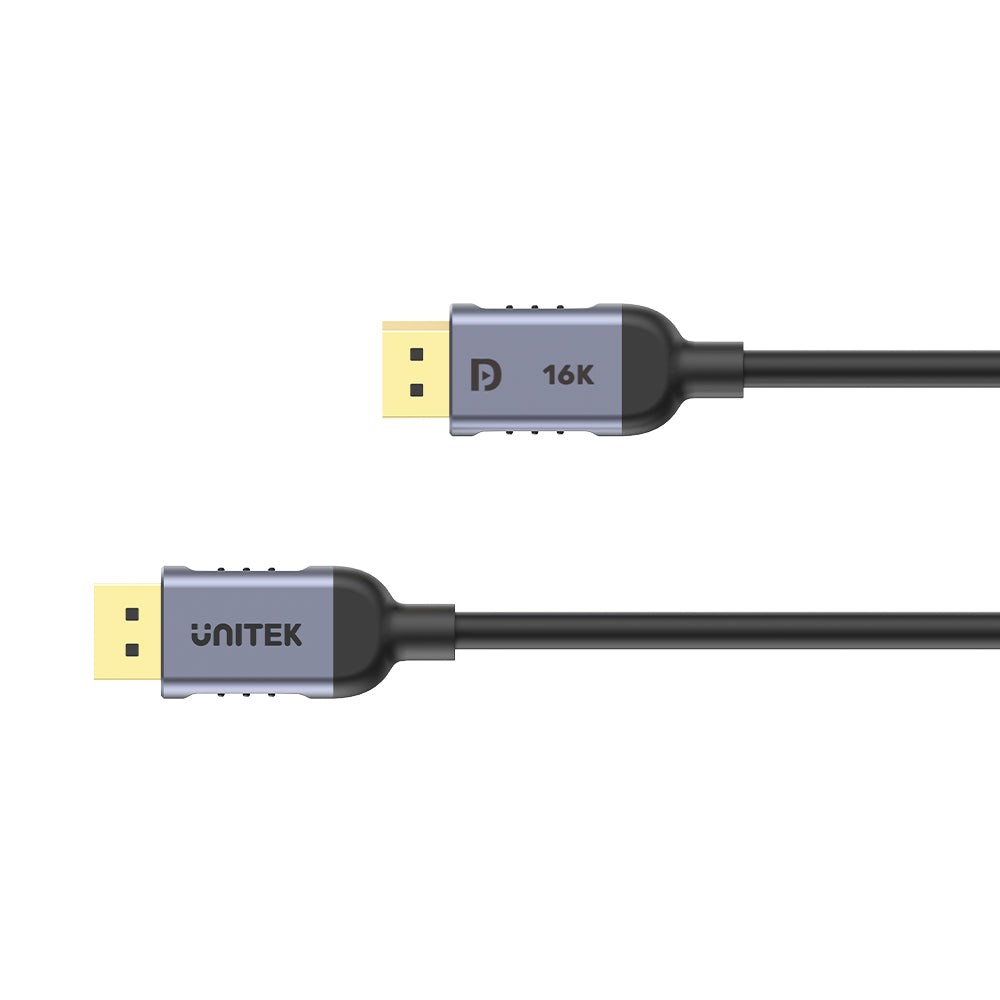 UNITEK C1626GY01-1.5M DisplayPort cable Black, Grey UNITEK C1626GY01-1.5M DisplayPort cable Black, Grey