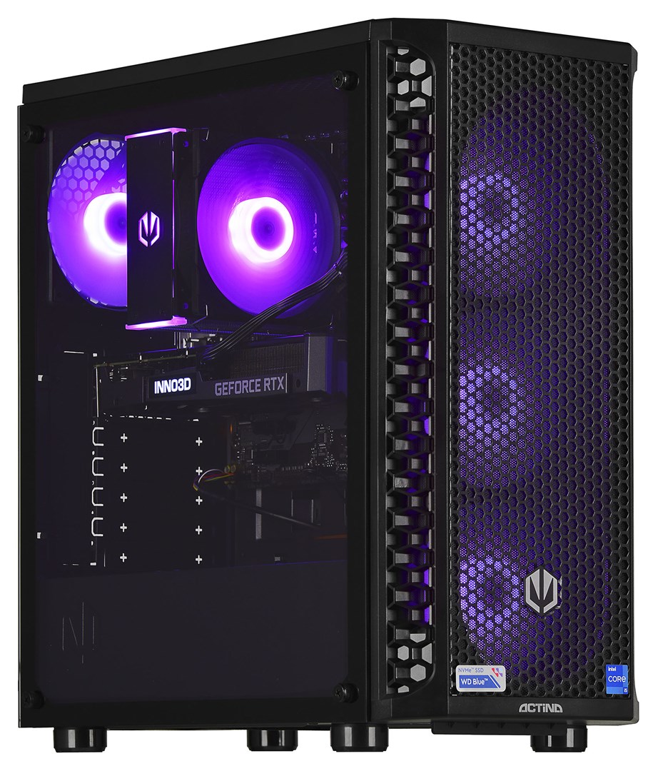 Actina 5901443335429 PC Intel® Core™ i5 i5-12400F 16 GB DDR4-SDRAM 1 TB SSD NVIDIA GeForce RTX 3060 Midi Tower Black Actina 5901443335429 PC Intel® Core™ i5 i5-12400F 16 GB DDR4-SDRAM 1 TB SSD NVIDIA GeForce RTX 3060 Midi Tower Black