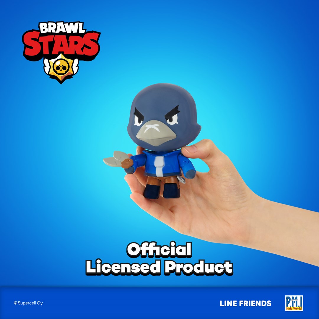BRAWL STARS S1 ACTION FIGURES 11cm - CROW BRAWL STARS S1 ACTION FIGURES 11cm - CROW