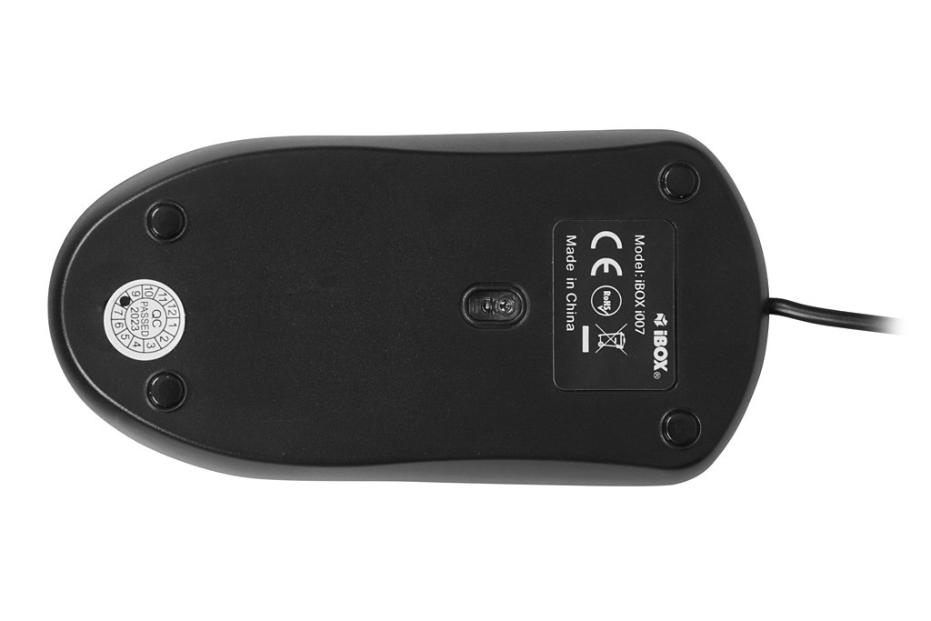 iBOX i010 Rook wired optical mouse, black iBOX i010 Rook wired optical mouse, black