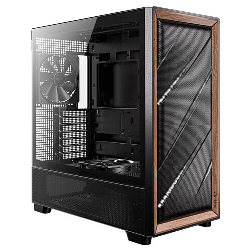 Antec FLUX Midi Tower case black retail Antec FLUX Midi Tower case black retail