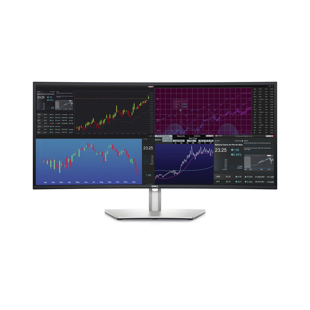 DELL UltraSharp U3423WE LED display 86.7 cm (34.1") 3440 x 1440 pixels UltraWide Quad HD LCD Silver DELL UltraSharp U3423WE LED display 86.7 cm (34.1") 3440 x 1440 pixels UltraWide Quad HD LCD Silver