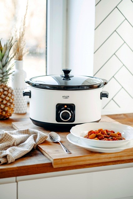 Adler AD 6413W Slow cooker 5.8 l White Adler AD 6413W Slow cooker 5.8 l White