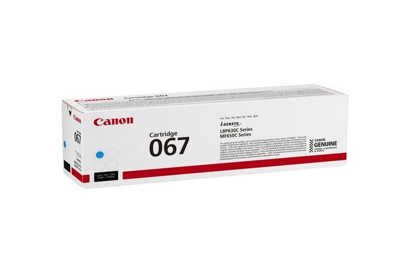Canon 067 toner cartridge 1 pc(s) Original Cyan Canon 067 toner cartridge 1 pc(s) Original Cyan