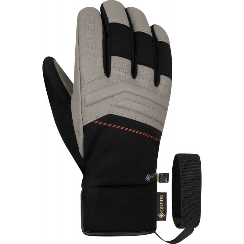 REUSCH JUPITER GORE-TEX GLOVES SIZE 8.5 RED AND GREY REUSCH JUPITER GORE-TEX GLOVES SIZE 8.5 RED AND GREY