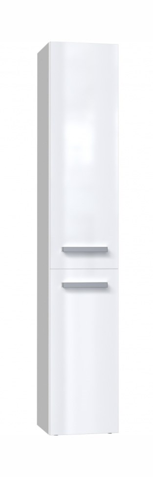 Bathroom cabinet NEL II 31x30x174 cm, white, glossy Bathroom cabinet NEL II 31x30x174 cm, white, glossy