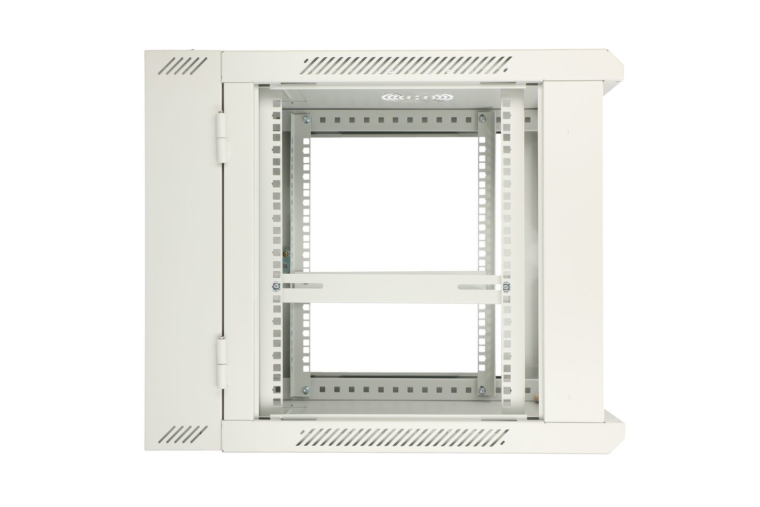 Extralink Rackmount cabinet 12U 600x600 AZH Gray wall mounted, swing type Extralink Rackmount cabinet 12U 600x600 AZH Gray wall mounted, swing type