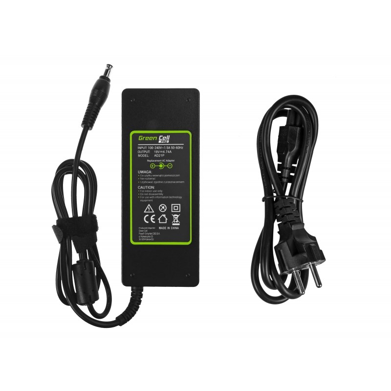 Green Cell AD21P power adapter/inverter Indoor 90 W Black Green Cell AD21P power adapter/inverter Indoor 90 W Black