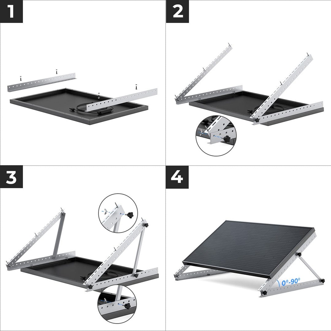 EcoFlow AA-FRAME-28IN solar panel accessory Mounting set EcoFlow AA-FRAME-28IN solar panel accessory Mounting set