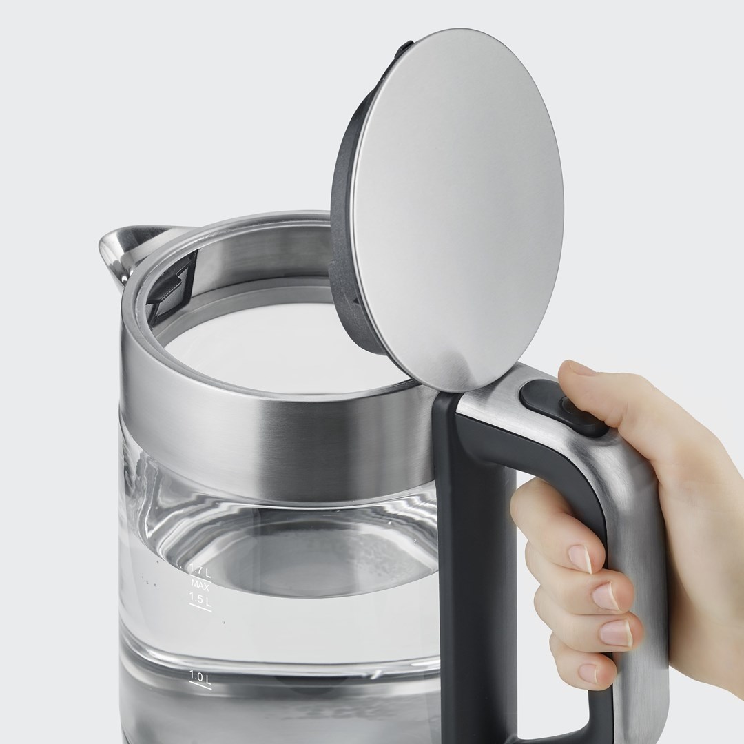 Severin WK 3420 electric kettle 1.7 L 2200 W Black, Stainless steel, Transparent Severin WK 3420 electric kettle 1.7 L 2200 W Black, Stainless steel, Transparent