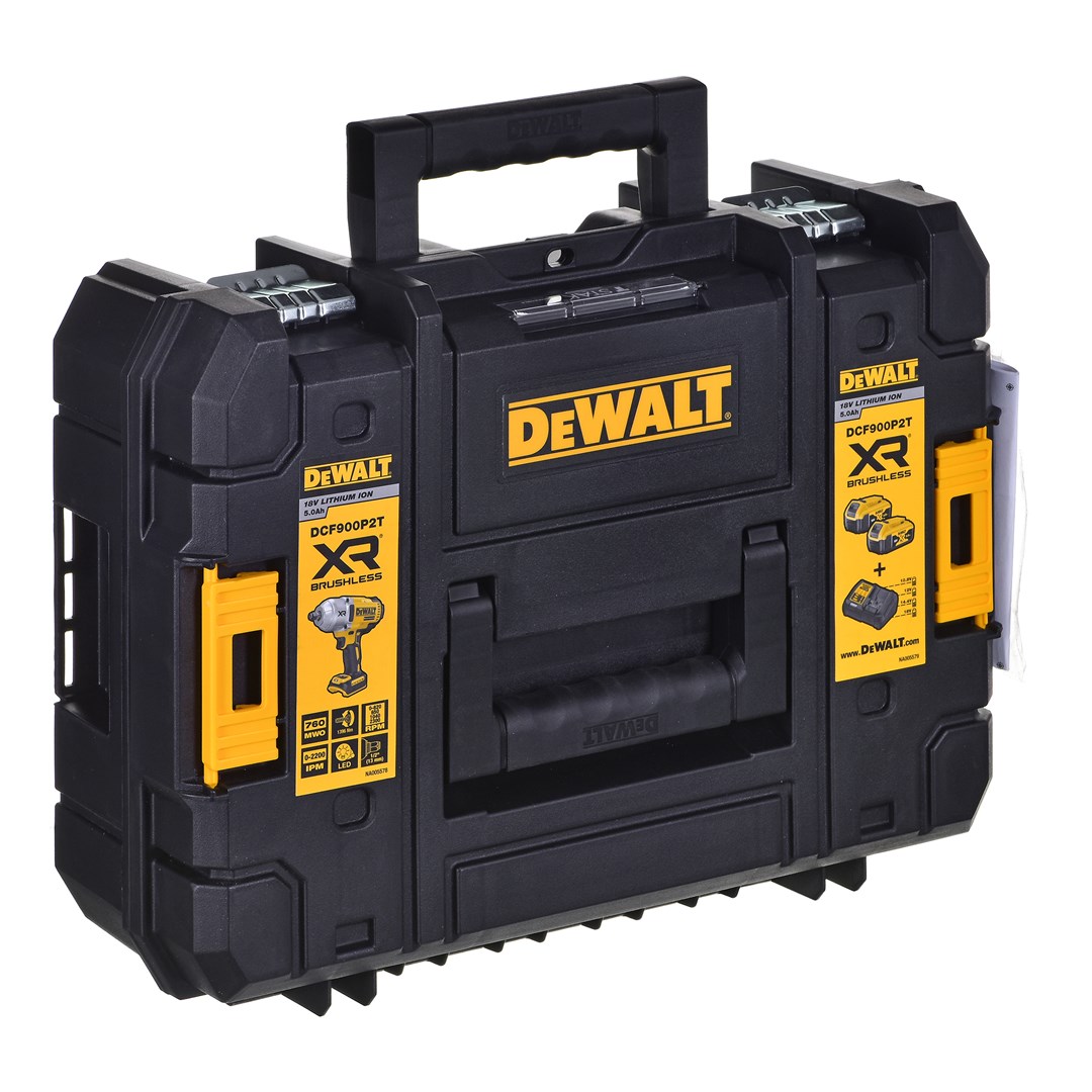 Impact wrench 1/2" 18V 2x5.0Ah DCF900P2T-QW DEWALT Impact wrench 1/2" 18V 2x5.0Ah DCF900P2T-QW DEWALT