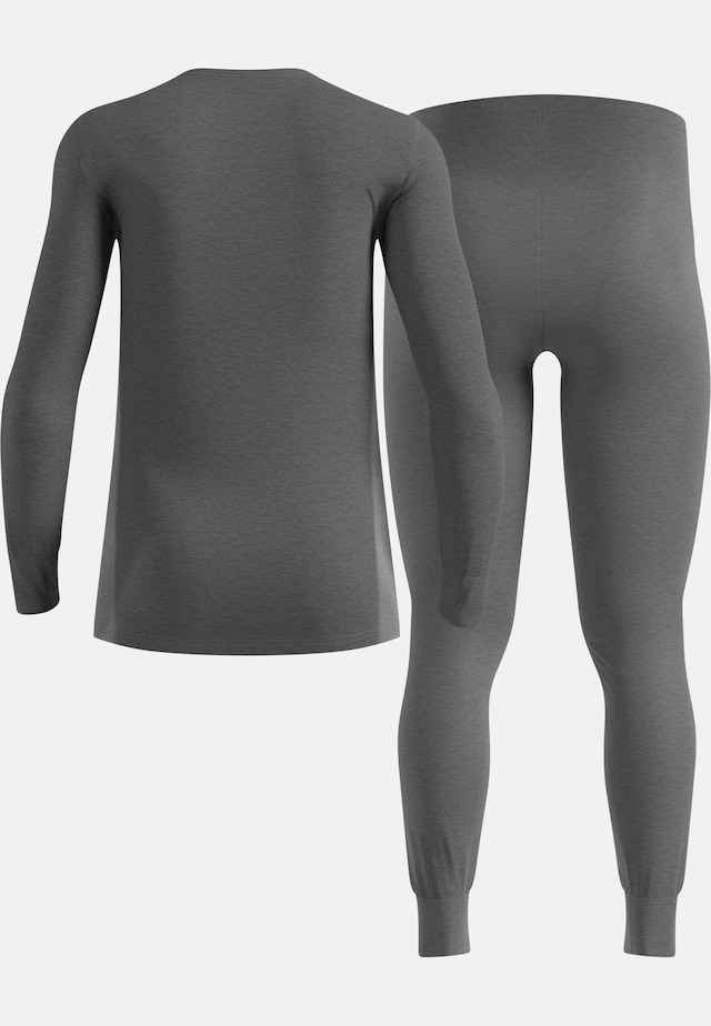 Odlo Set ACTIVE WARM ECO Special Set men's underwear set, size L, grey Odlo Set ACTIVE WARM ECO Special Set men's underwear set, size L, grey