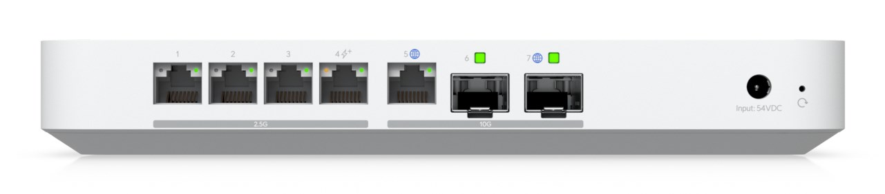 Ubiquiti UXG-Fiber (30W) gateway/controller 1000, 2500, 10000 Mbit/s Ubiquiti UXG-Fiber (30W) gateway/controller 1000, 2500, 10000 Mbit/s