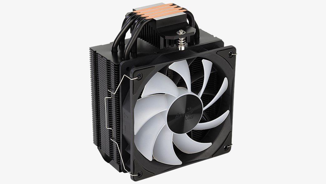 Aerocool Rime 4 Processor Air cooler 12 cm Black 1 pc(s) Aerocool Rime 4 Processor Air cooler 12 cm Black 1 pc(s)