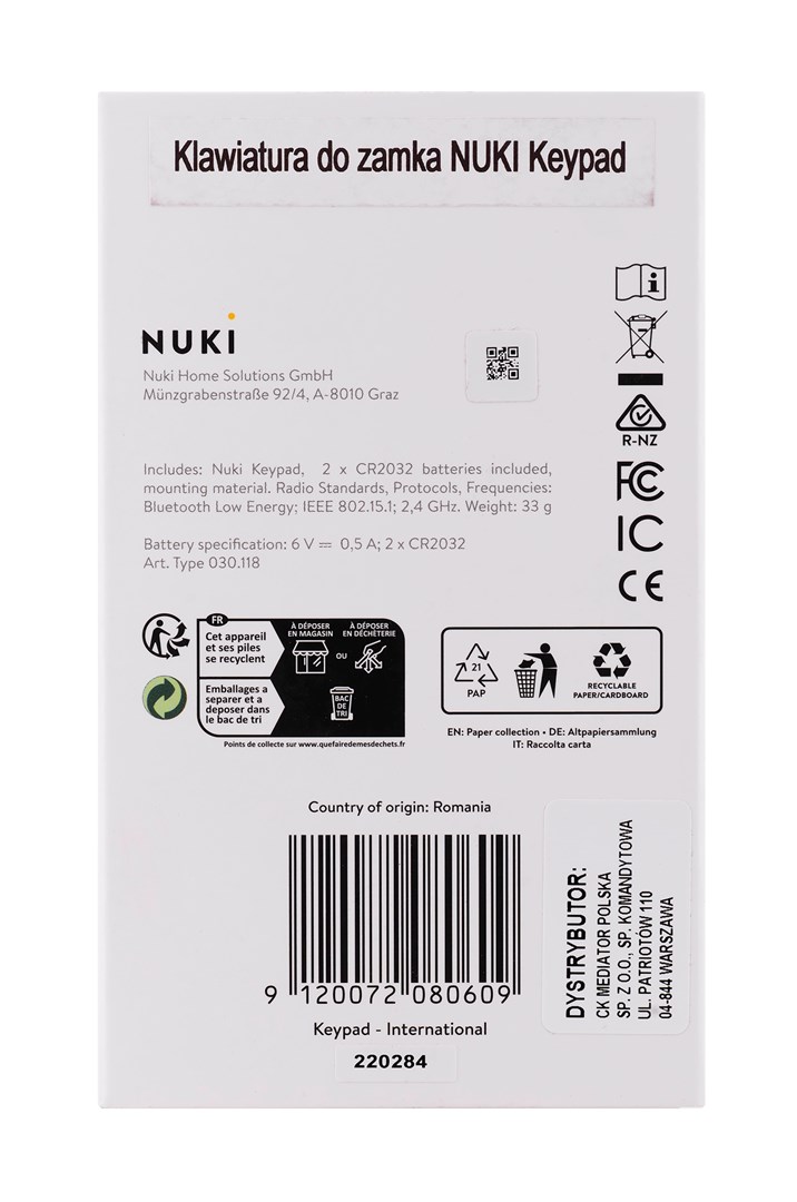 Nuki 9120072080609 smart lock Smart door lock Nuki 9120072080609 smart lock Smart door lock