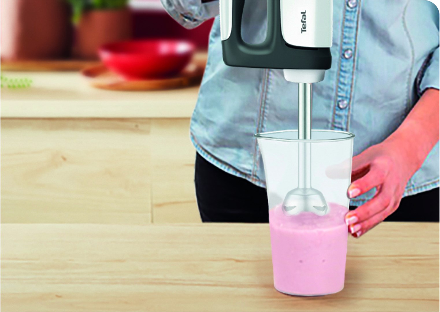 Tefal Prep'Mix HT4621 Hand mixer 500 W White Tefal Prep'Mix HT4621 Hand mixer 500 W White