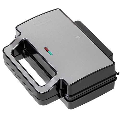 Adler AD 3073 Sandwich toaster Silver - Black Adler AD 3073 Sandwich toaster Silver - Black