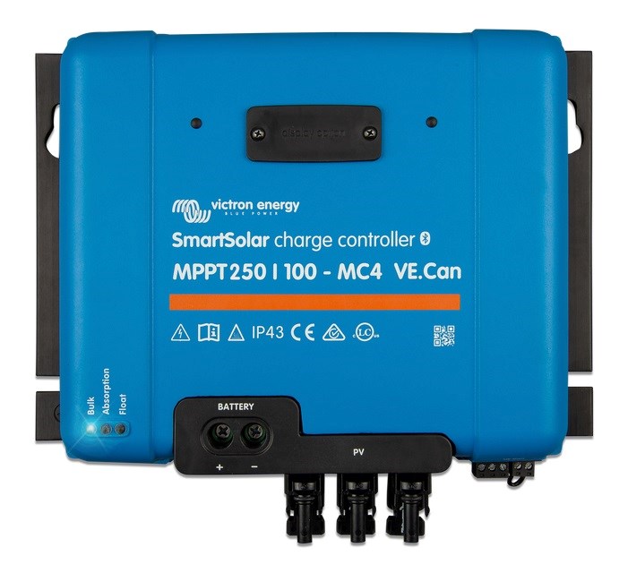 Victron Energy SmartSolar MPPT 150/100-MC4 VE.Can charge controller (12/24/36/48V) Victron Energy SmartSolar MPPT 150/100-MC4 VE.Can charge controller (12/24/36/48V)