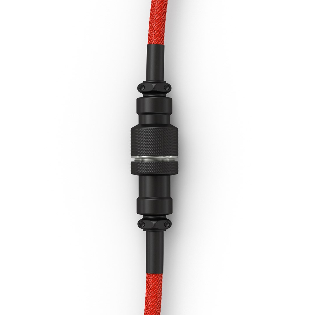 Glorious Gaming Glorious GMMK Coiled Cable Crimson Red Glorious Gaming Glorious GMMK Coiled Cable Crimson Red