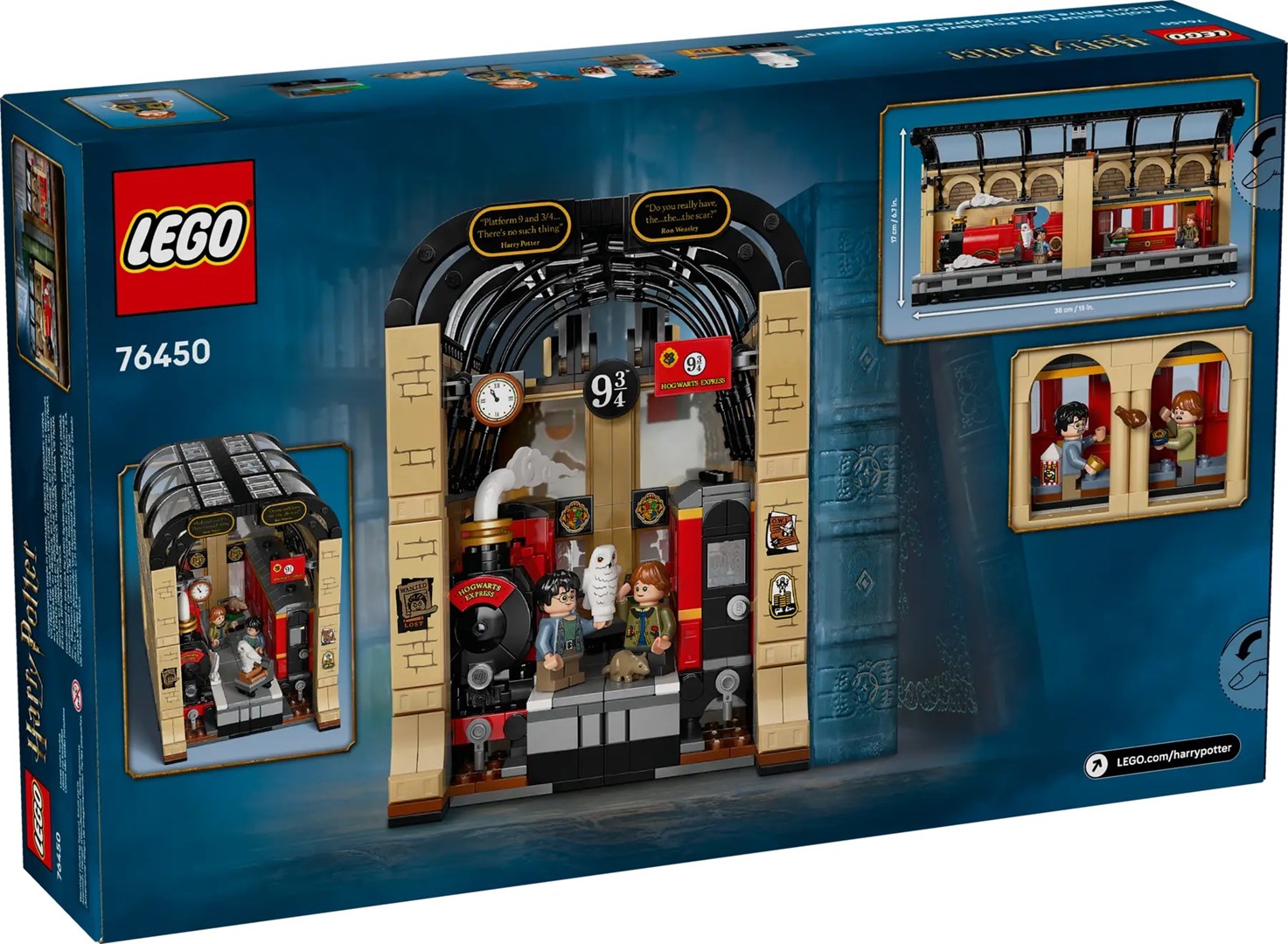 LEGO HARRY POTTER 76450 Book nook: Hogwarts Express LEGO HARRY POTTER 76450 Book nook: Hogwarts Express