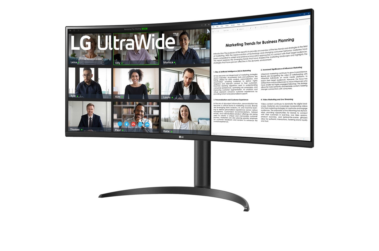 LG 34WR50QK-B computer monitor 86.4 cm (34") 3440 x 1440 pixels Wide Quad HD Black LG 34WR50QK-B computer monitor 86.4 cm (34") 3440 x 1440 pixels Wide Quad HD Black