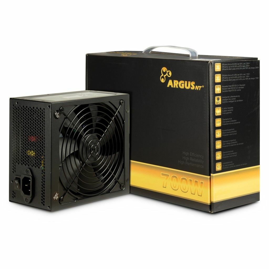 Inter-Tech ArgusNT GPS-700 power supply unit 700 W 20+4 pin ATX ATX Black Inter-Tech ArgusNT GPS-700 power supply unit 700 W 20+4 pin ATX ATX Black