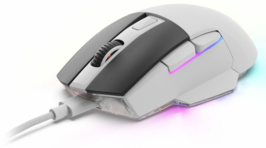 Sharkoon SGM50W mouse Gaming Right-hand RF Wireless + USB Type-A Optical 6400 DPI Sharkoon SGM50W mouse Gaming Right-hand RF Wireless + USB Type-A Optical 6400 DPI