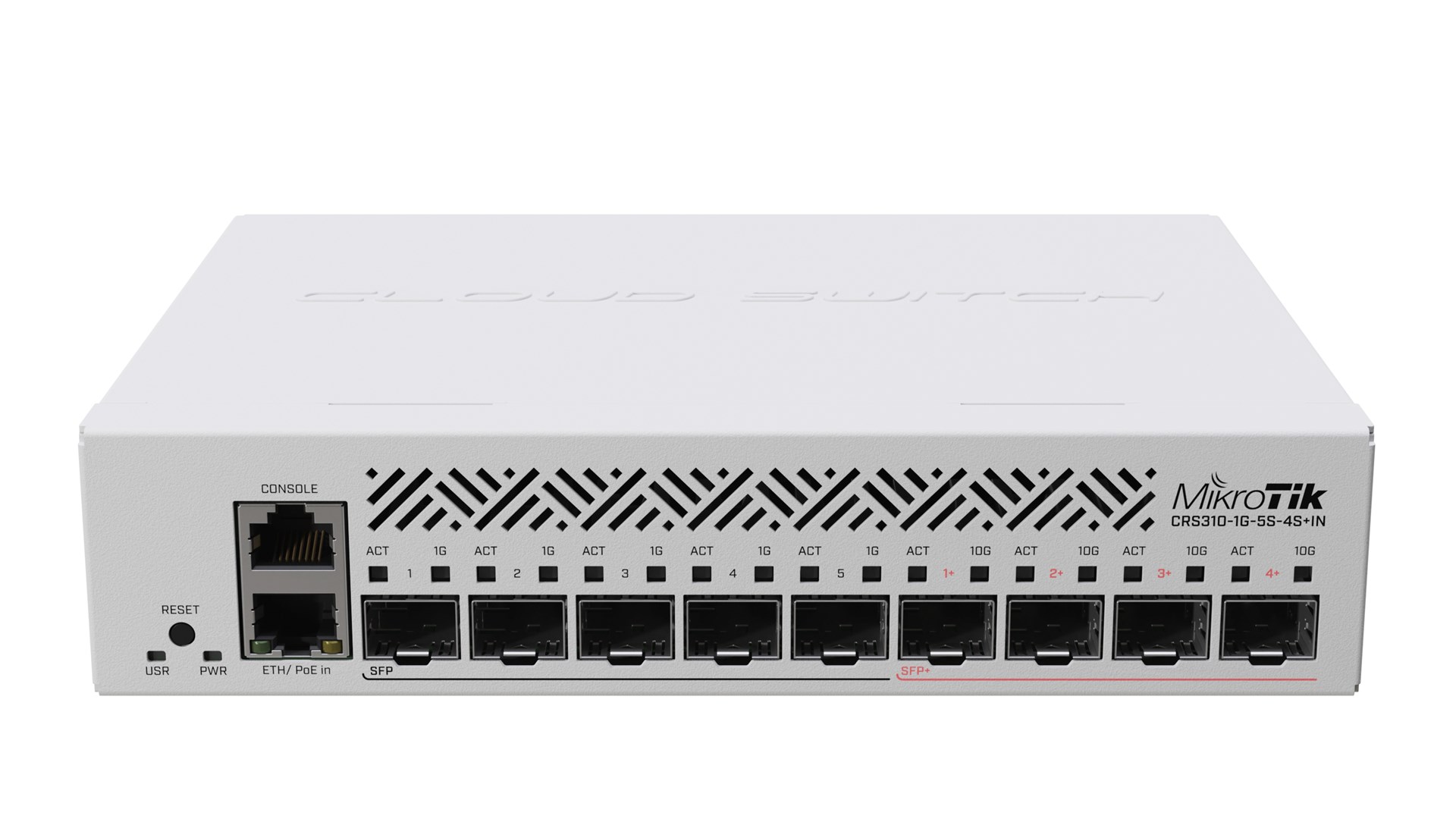 Mikrotik CRS310-1G-5S-4S+IN network switch Managed L3 Power over Ethernet (PoE) 1U Mikrotik CRS310-1G-5S-4S+IN network switch Managed L3 Power over Ethernet (PoE) 1U