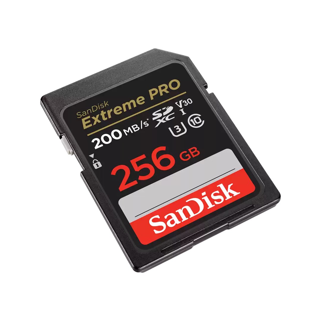 SanDisk Extreme PRO 256 GB SDXC UHS-I Class 10 SanDisk Extreme PRO 256 GB SDXC UHS-I Class 10