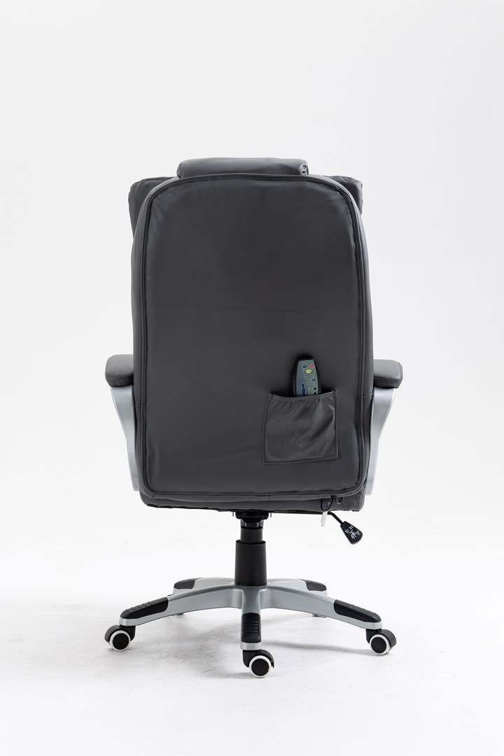 Activejet heated office chair with massage YK7304 grey Activejet heated office chair with massage YK7304 grey