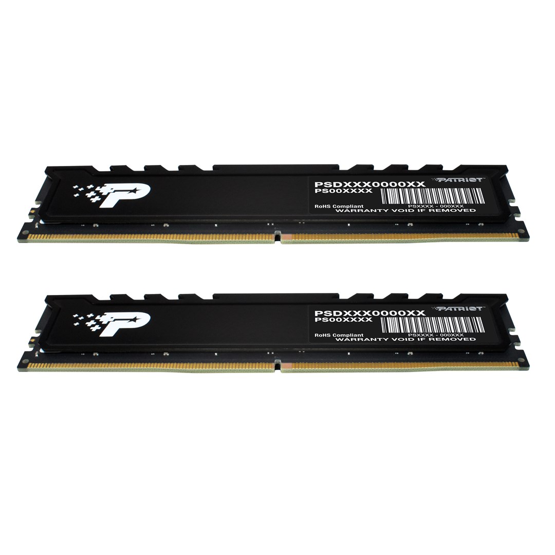 Patriot Memory Signature Premium PSP516G5600KH1 memory module 16 GB 2 x 8 GB DDR5 5600 MHz Patriot Memory Signature Premium PSP516G5600KH1 memory module 16 GB 2 x 8 GB DDR5 5600 MHz