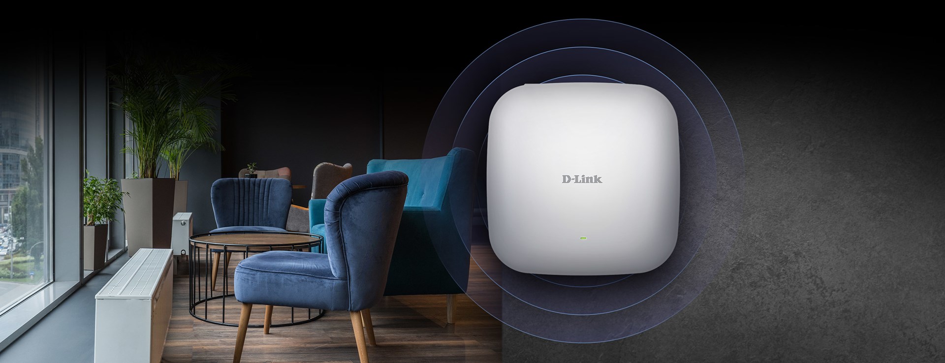 D-Link AX1800 Wi-Fi 6 Dual-Band PoE Access Point D-Link AX1800 Wi-Fi 6 Dual-Band PoE Access Point