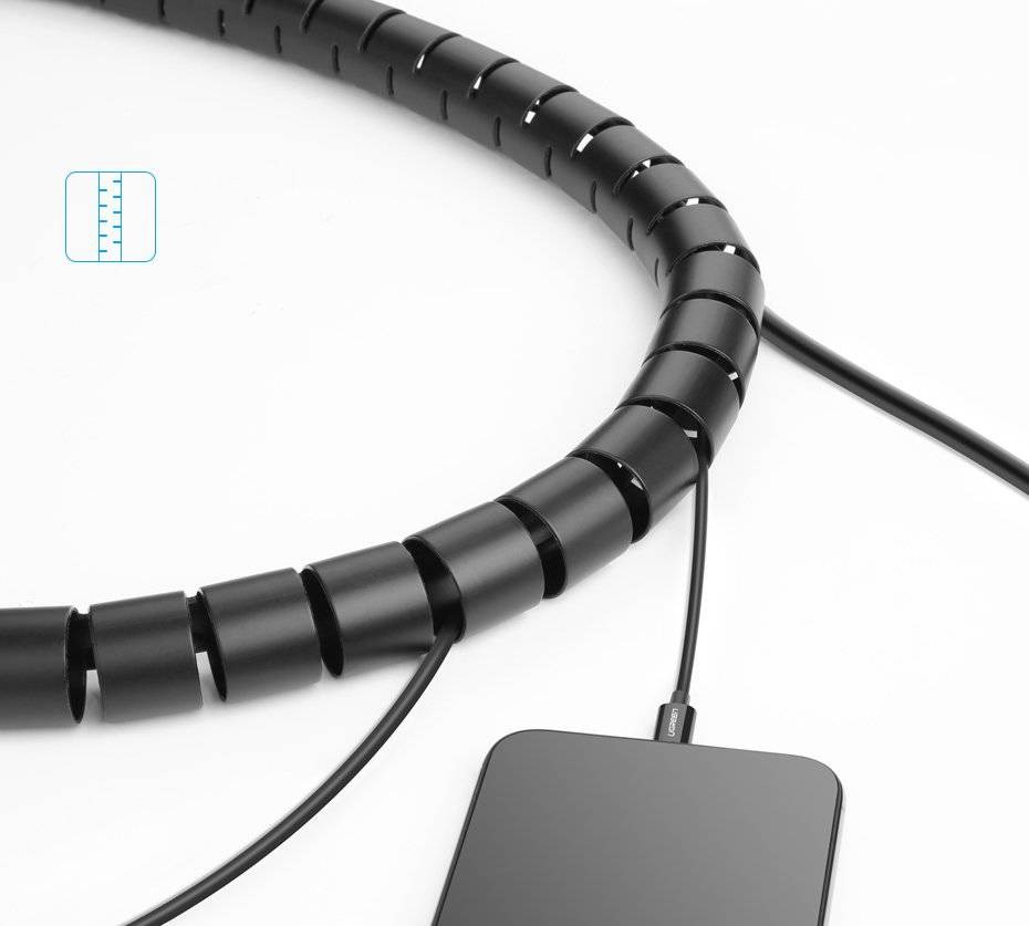 Ugreen cable organiser cover 1.5 m LP121 Ugreen cable organiser cover 1.5 m LP121