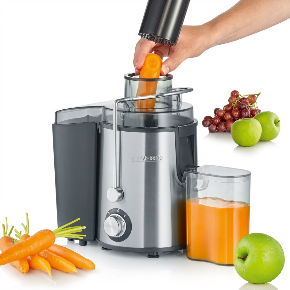 Severin ES 3566 juice maker Centrifugal juicer 400 W Black, Stainless steel Severin ES 3566 juice maker Centrifugal juicer 400 W Black, Stainless steel