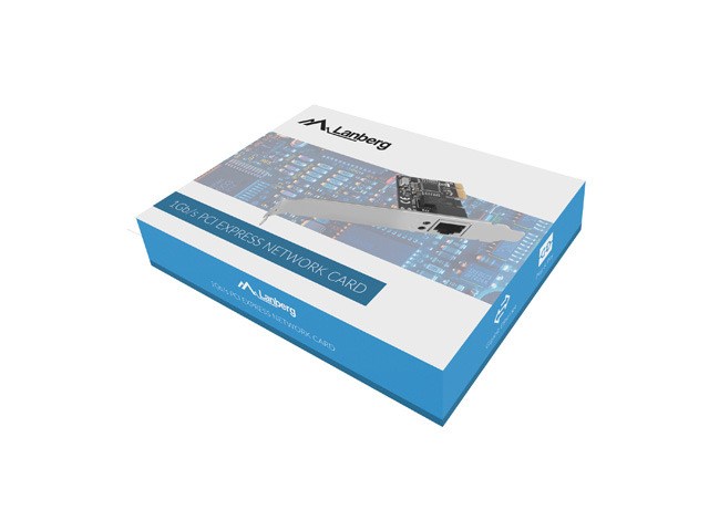 Lanberg PCE-1GB-201 Ethernet card 1GB RTL8111C with Low-Profile bracket Lanberg PCE-1GB-201 Ethernet card 1GB RTL8111C with Low-Profile bracket
