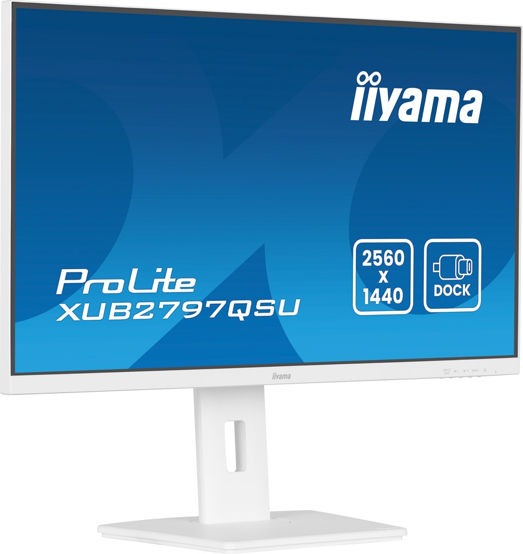 iiyama ProLite 27” QHD IPS technology panel with USB hub and 100Hz refresh rate and 150mm height adjustable stand iiyama ProLite 27” QHD IPS technology panel with USB hub and 100Hz refresh rate and 150mm height adjustable stand
