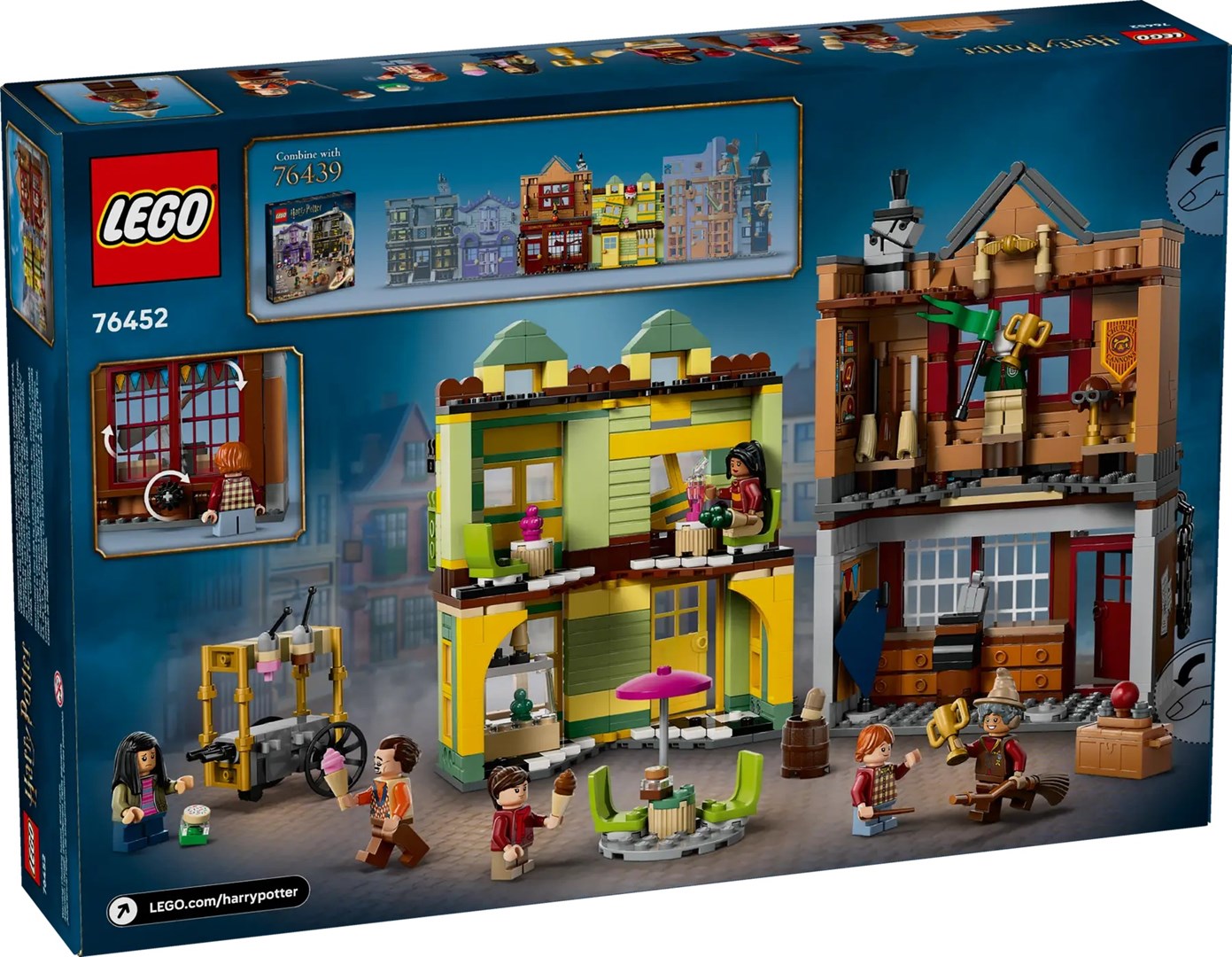 LEGO HARRY POTTER 76452 Quality Quidditch Supplies & Ice Cream Parlour LEGO HARRY POTTER 76452 Quality Quidditch Supplies & Ice Cream Parlour