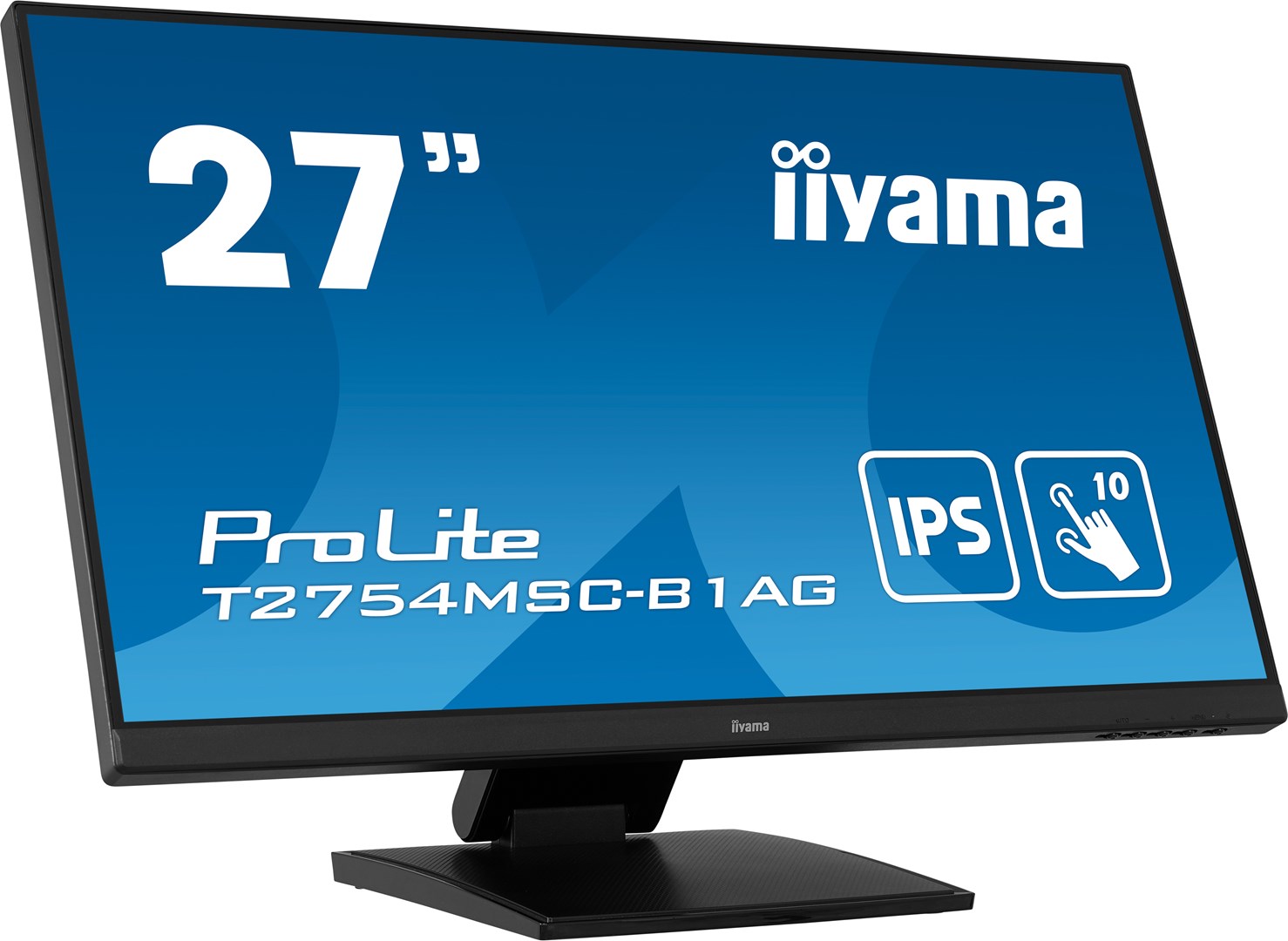 iiyama ProLite 27” PCAP 10pt touch screen featuring IPS panel technology and Anti Glare coating iiyama ProLite 27” PCAP 10pt touch screen featuring IPS panel technology and Anti Glare coating