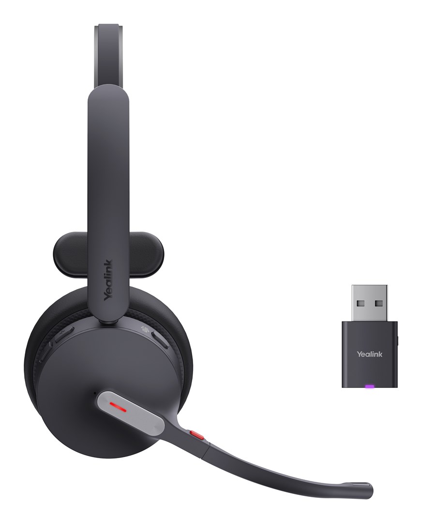 Yealink WH64 Hybrid Mono Teams Headset Wireless Head-band Office/Call center Micro-USB Bluetooth Black Yealink WH64 Hybrid Mono Teams Headset Wireless Head-band Office/Call center Micro-USB Bluetooth Black