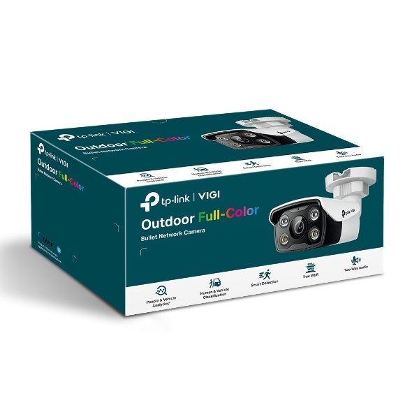 TP-Link VIGI C350(4mm) Bullet IP security camera Outdoor 2880 x 1620 pixels Ceiling TP-Link VIGI C350(4mm) Bullet IP security camera Outdoor 2880 x 1620 pixels Ceiling