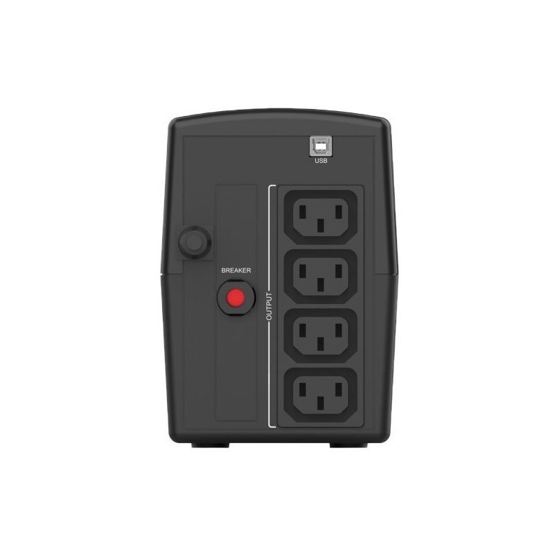 Infosec INF_661123 Backup Power Supply UPS X1+ 700 IEC, 700VA, 360W, 4× C13 Infosec INF_661123 Backup Power Supply UPS X1+ 700 IEC, 700VA, 360W, 4× C13